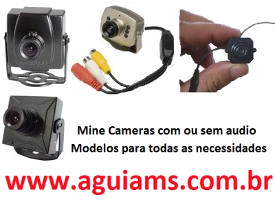 Câmeras e Microcâmeras